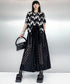 Cut-out Wide Pants